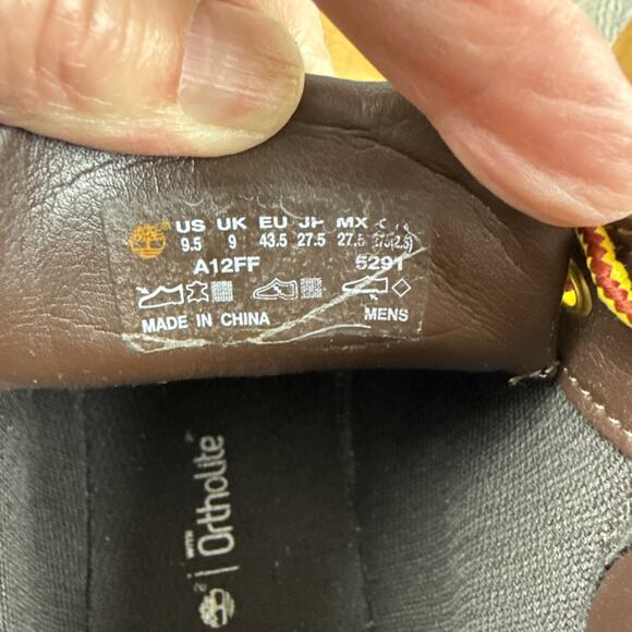 Timberland™ Men's Maple Grove Leather Chukka 'Wheat Nubuck' US 9.5 - Picture 3 of 10